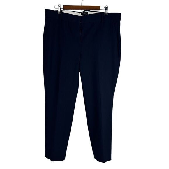 J. Crew Cameron slim crop Blue pant size 16 - Picture 2 of 7